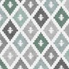 Large Weathered Seafoam Diamond Pattern in Charcoal Gray Decor Collection Home Decor Collection Large Weathered Seafoam Diamond Pattern in Charcoal Gray colorway design