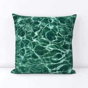 Capri Blue Grotto Sunlit Water Ripples Decor Collection Home Decor Collection sea reflections throw pillow design