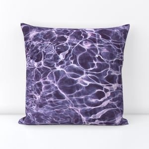 Bermuda Horseshoe Bay Pink Violet Water Ripples Home Decor Collection Interior Collection dusky blue throw pillow design