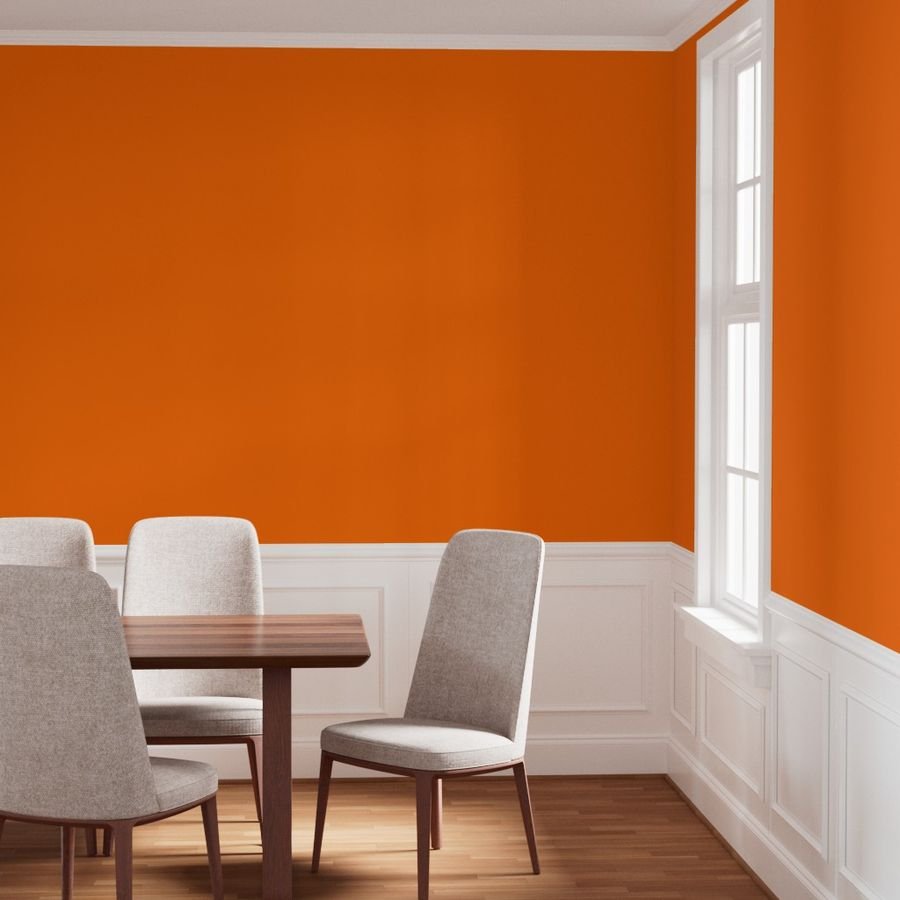 Bright Neon Orange Russet 2018 Fall Winter Color Trends Wallpaper bright russet wallpaper