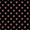 Blue Faux-foiled Bees on White Home Styling Collection Home Decor Collection Small Rose Gold Metallic Foil Bees on Black colorway design