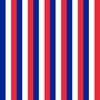 French Flag Colors Red White and Blue 1 Inch Vertical Stripes
