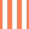 Sunset Coral and White Large 3 Inch Vertical Cabana Stripes