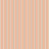 Sunset Coral and White 1/4 Inch Vertical Cabana Stripes