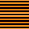 Halloween Holiday 1 inch Black and Pumpkin Orange Witch Stripes