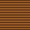 Halloween Holiday 1/2 inch Black and Pumpkin Orange Witch Stripes