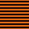 Halloween Holiday 1 inch Black and Dark Pumpkin Orange Witch Stripes