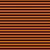 Halloween Holiday 1/2 inch Black and Dark Pumpkin Orange Witch Stripes