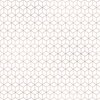 Small White and Faux Metallic Rose Gold Art Deco 3D Geometric Cubes