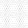 Small White and Faux Metallic Silver Art Deco 3D Geometric Cubes