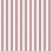 Lava Falls Red and White Micro Vintage English Country Cottage Ticking