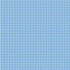 Small Mid Blue and White Handpainted Houndstooth Check Watercolor Pattern