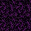 Small Purple Dancing Halloween Skeletons Scattered On Black