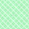 Diagonal Tartan Check Plaid in Pastel Mint Green with White Lines