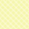 Diagonal Tartan Check Plaid in Pastel Lemon Yellow with White Lines