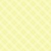 Diagonal Tartan Check Plaid in Pastel Lemon Yellow with Soft Yellow Lines