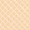 Diagonal Tartan Check Plaid in Pastel Peachy Orange with Peach Lines