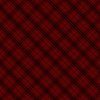 Diagonal Tartan Check Plaid in Christmas Red with Christmas Blue