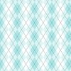 Light Aqua Argyle Diamond Check