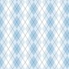 Light Blue Argyle Diamond Check