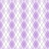 Light Violet Argyle Diamond Check