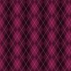 Dark Pink Argyle Diamond Check