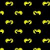 Deer Caught in Headlights- Bright Yellow Eyes in the Dark