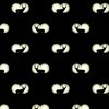 Deer Caught in Headlights Bright White- Bright Eyes in the Dark