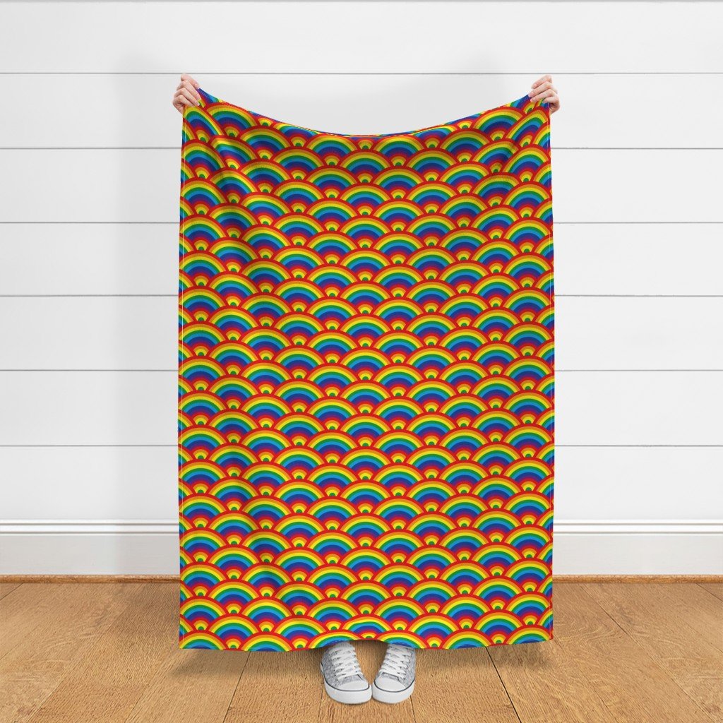 New Babies Room Decor Endless Rainbows Fabric babies rooms fabric