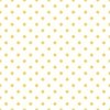 Classic Yellow on White Polka Dots 2 inch
