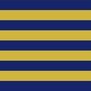 Arizona State Blue and Old Gold Horizontal Stripes