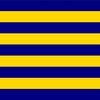 California Blue and Gold Horizontal Stripes