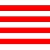 Florida Red and White Horizontal Stripes