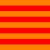 Florida Orange and Red Horizontal Stripes