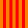 Florida Orange and Red Vertical Stripes