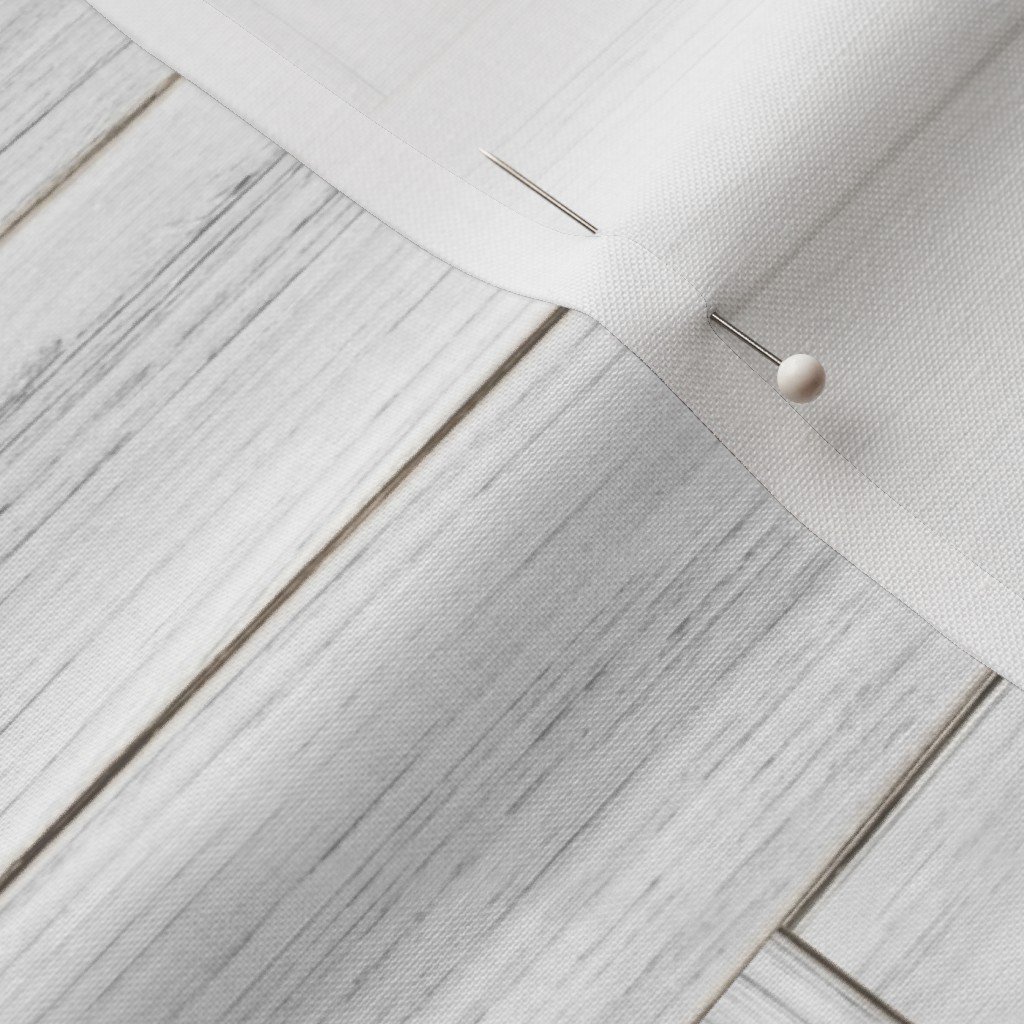 Whitewashed Geometric Herringbone 2 inch Fabric white wood fabric