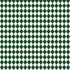 1 Inch Wide Hunter Green Modern Diamond Pattern