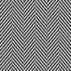 Black and White Geometric Herringbone Pattern