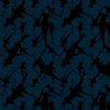 Dark Hammerhead Sharks Silhouette Circling in Bluebell Water