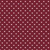 Mini White Valentines Polkadot Love Hearts on Wine Background