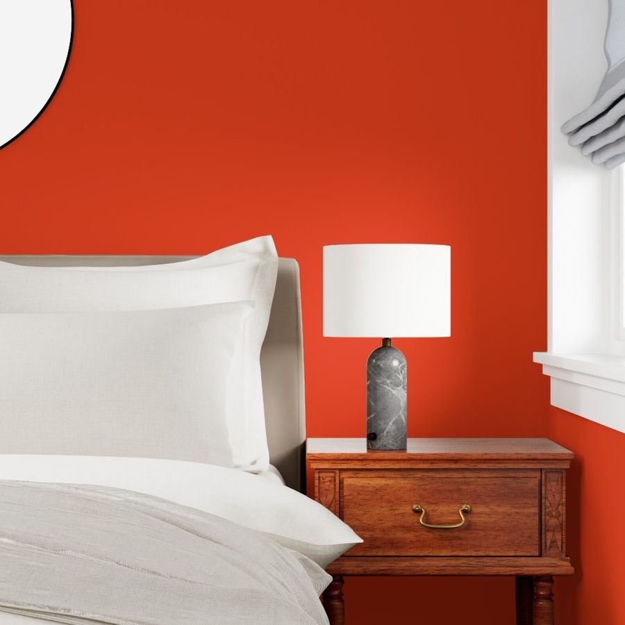 Citrus Orange Florida Colors of the Sunshine State Home Styling Collection Decor Collection citrus orange wallpaper