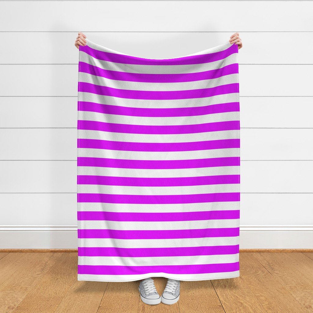 Orlando Orchid Pink Horizontal Tent Stripes Florida Colors of the Fabric pink orchid fabric