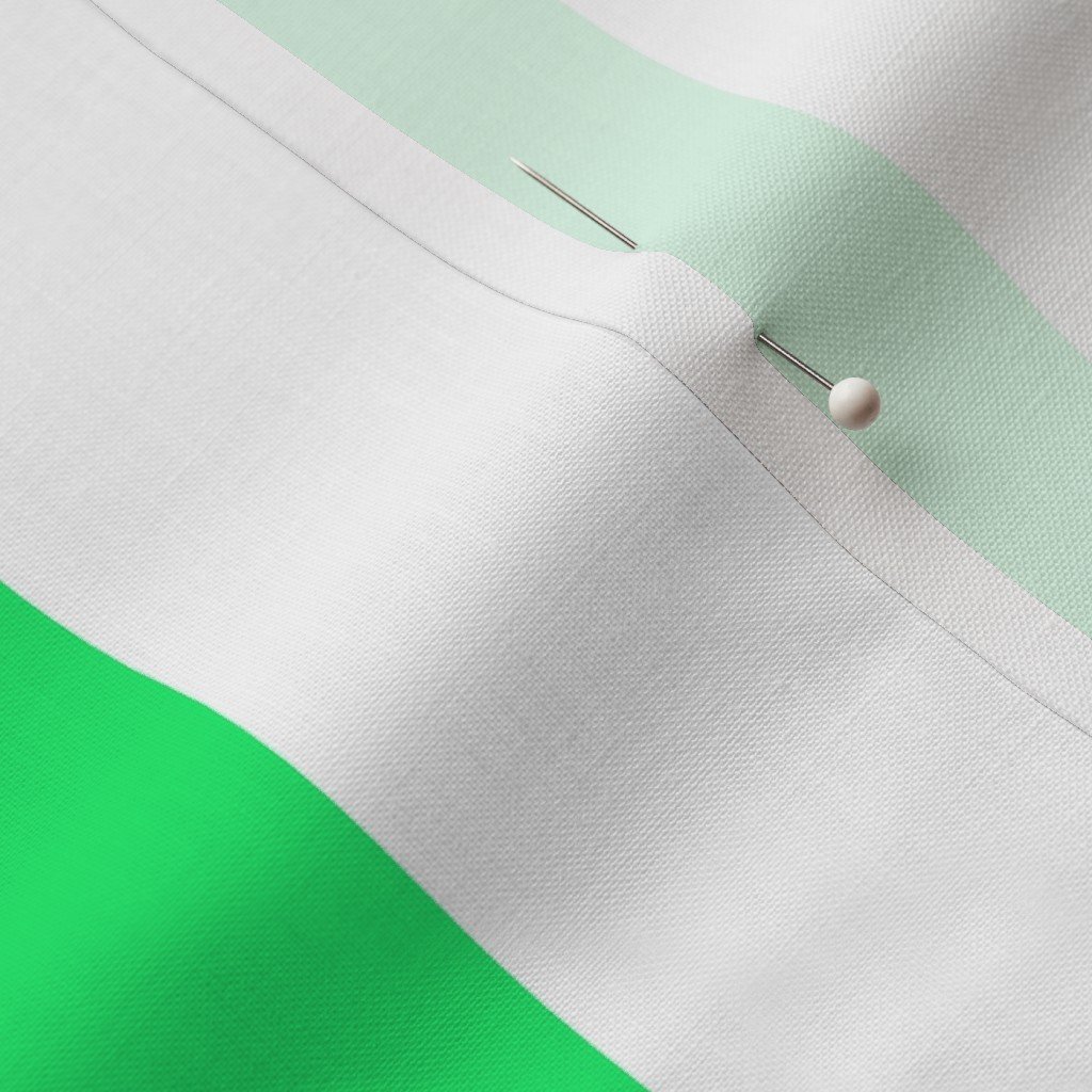 Lime Mojito Green Vertical Tent Stripes Florida Colors of the Fabric lime green stripes fabric
