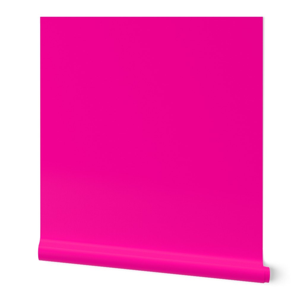 Neon Hot Pink Coordinate Solid for Neo Deco Prints Wallpaper solid neon wallpaper