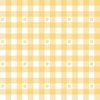Buttercup Yellow and White Gingham Check with Center Floral Medallions in Home Decor Collection Home Styling Collection Buttercup Yellow and White Gingham Check with Center Floral Medallions in colorway design