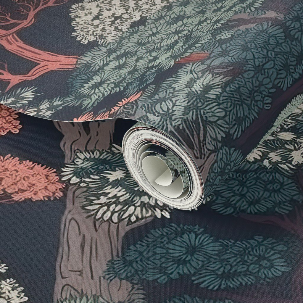 Japanese Tranquility Garden Endless Forest Wallpaper japanese garden wallpaper
