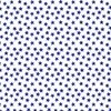 Small Faded Royal Blue Christmas Stars on White