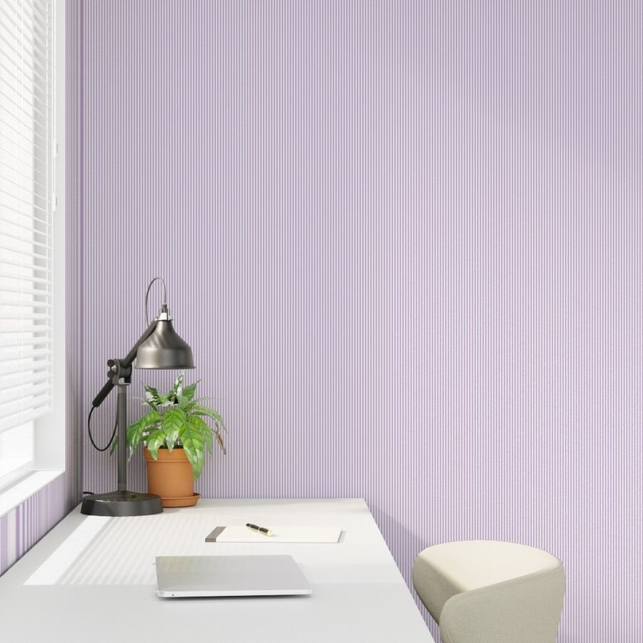 Wisteria Pinstripe in an English Country Garden Wallpaper bridal shower wallpaper