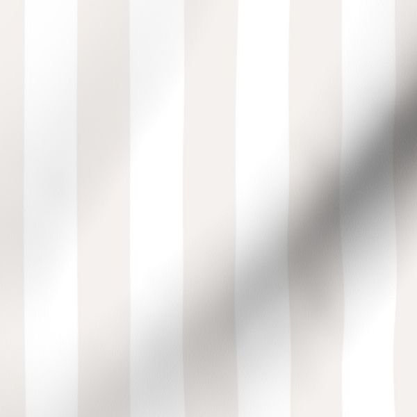 1 Inch Bone White Classic Stripe Pattern Interior Collection Home Decor Collection warm tone fabric design