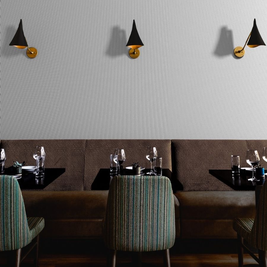 Classic Black Pinstripe on White Office Stripe Pattern Wallpaper wall street wallpaper